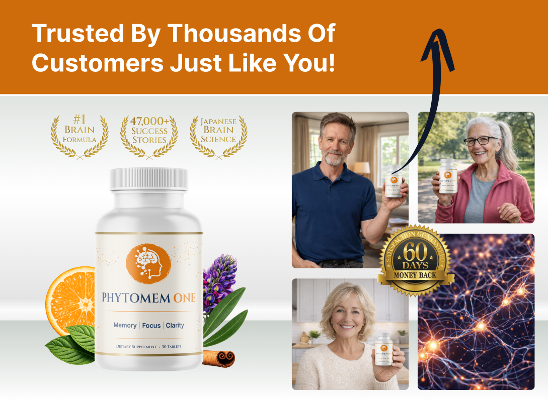 phytomem One memory support supplement trusted by thousands